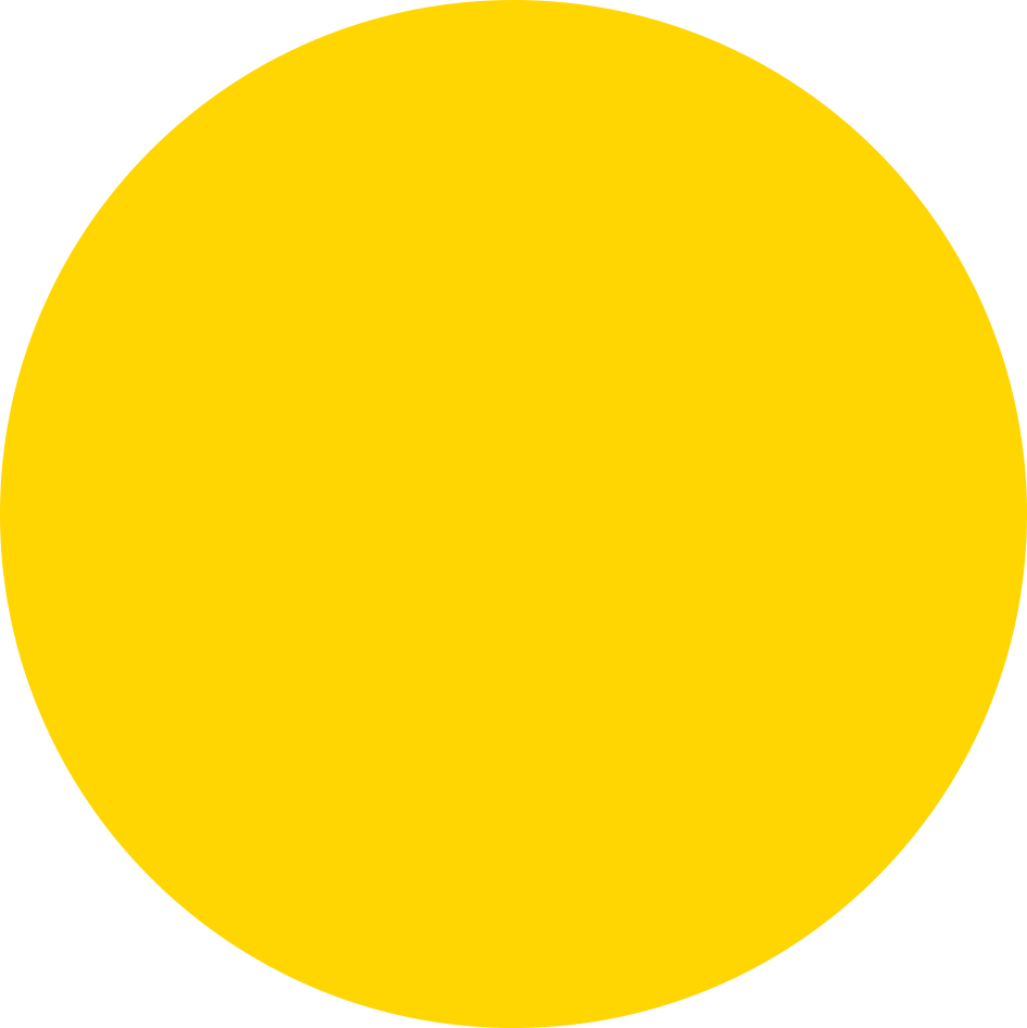 big yellow circle for call-out